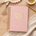 Linen Prayer Journal - Jesus is King