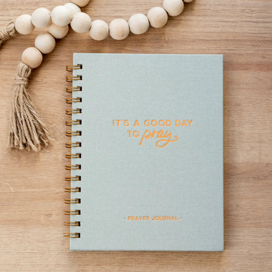 Linen Prayer Journal - It's A Good Day to Pray