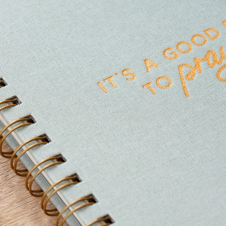 Linen Prayer Journal - It's A Good Day to Pray