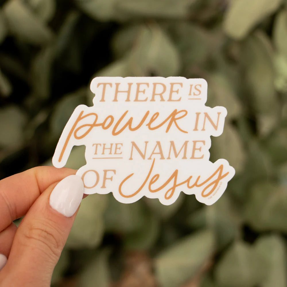 Power in the Name Sticker
