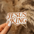 Jesus is King Sticker